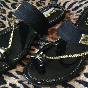 guess landen chain sandals
